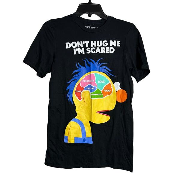 HOT TOPIC NWT "Dont Hug Me Im Scared" Graphic Tee Size XS - Picture 2 of 4